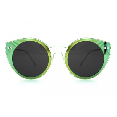 Γυαλιά Ηλίου Spitfire ALPHA Double Lens Clear / Green Mirror & Black  